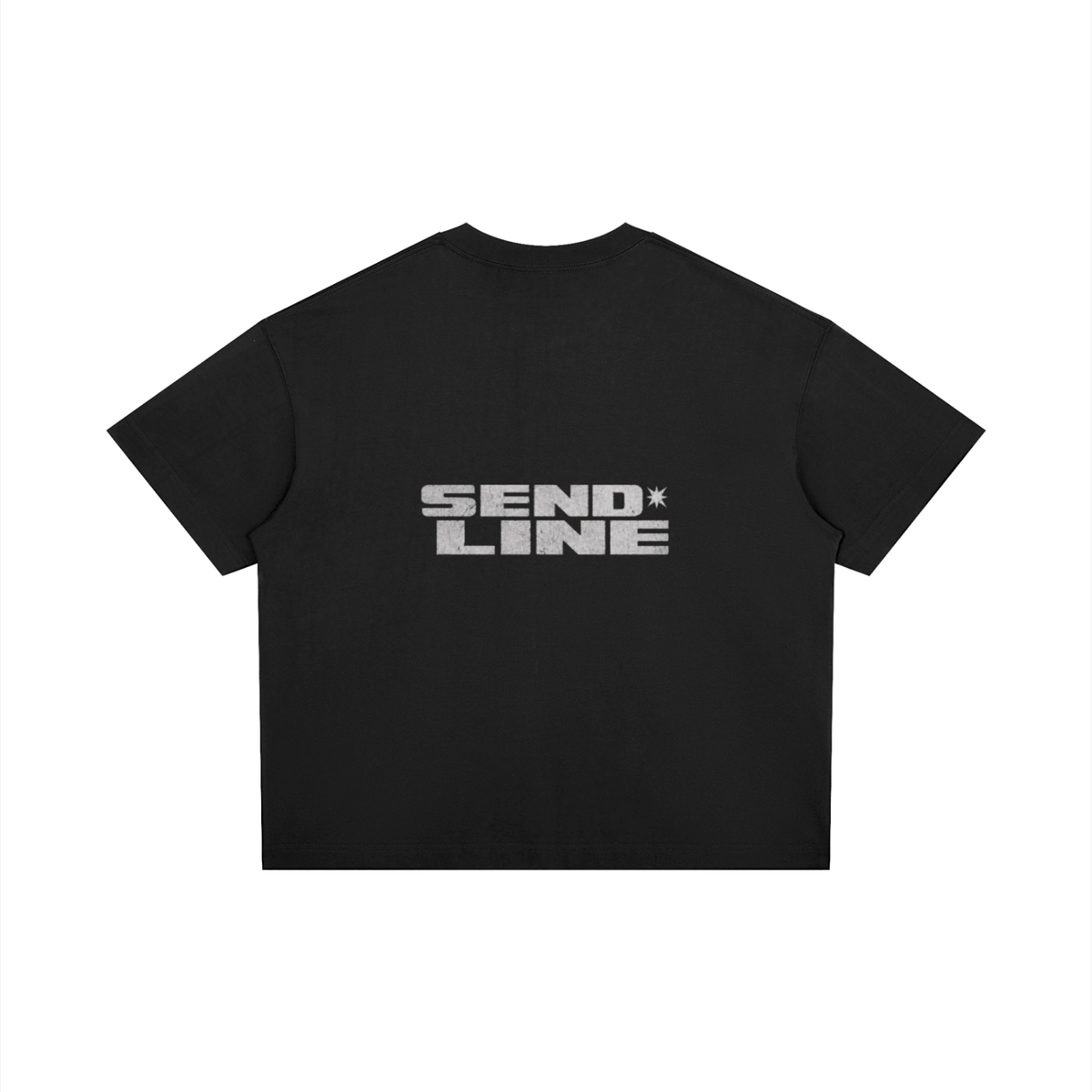BLACK SEND IT TEE