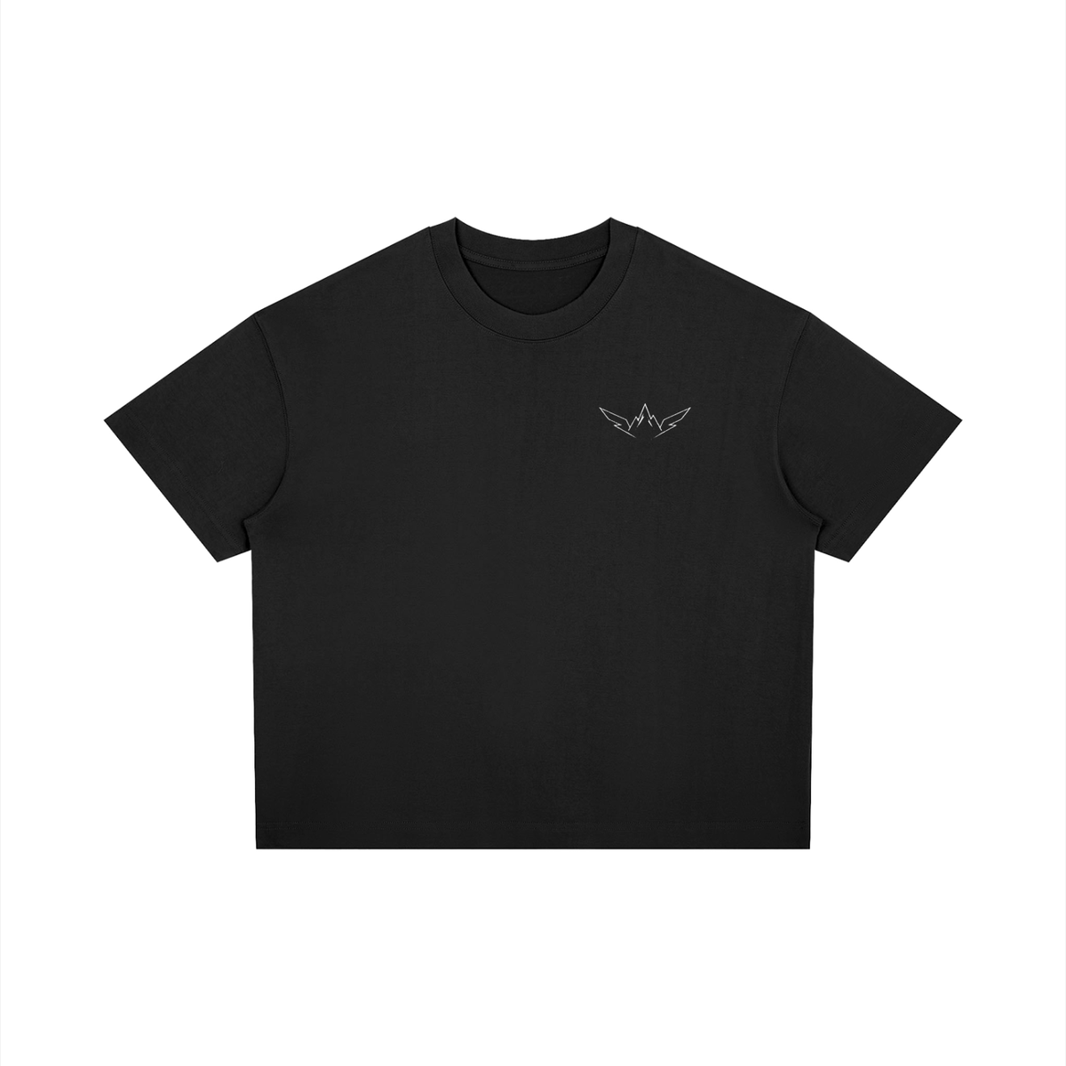 BLACK SEND IT TEE